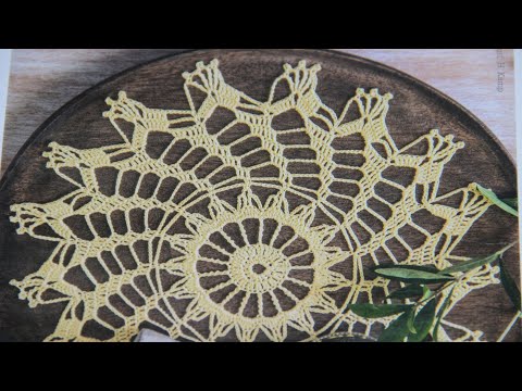 Видео: Новогодняя САЛФЕТКА  🌲🌲🌲 ЛЕГКО и БЫСТРО! СХЕМА.