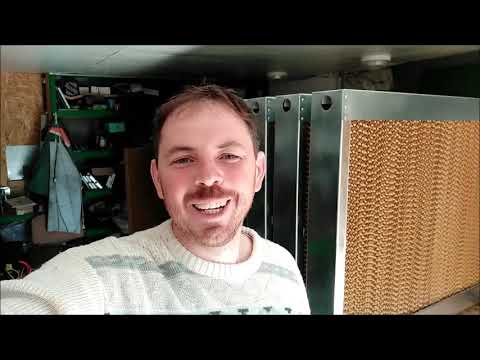 Видео: ПАНЕЛИ ОХЛАЖДЕНИЯ для кроликов, птицы и теплицы)))