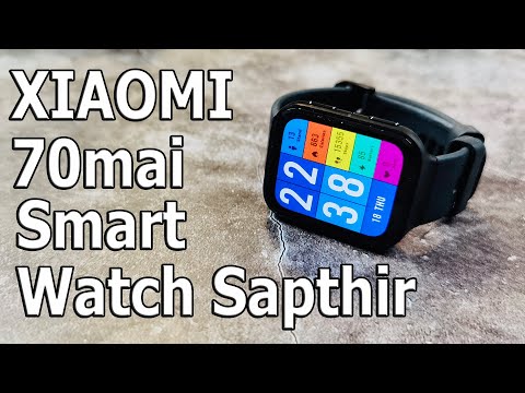 Видео: ЭПИЧНЫЙ САПФИРОВЫЙ ЭКРАН 🔥 УМНЫЕ ЧАСЫ Xiaomi 70mai Saphir Watch