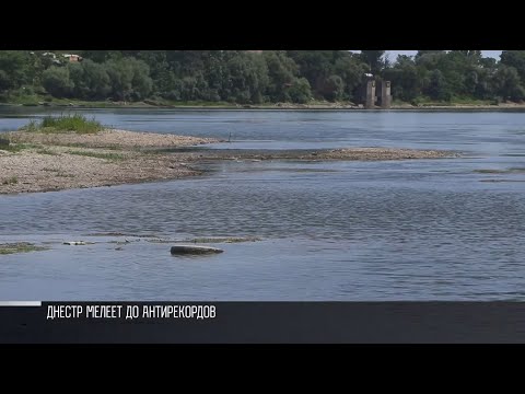 Видео: Днестр мелеет до антирекордов