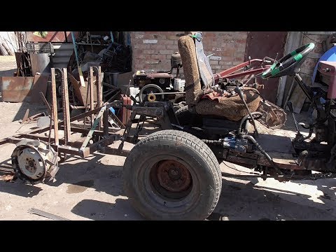 Видео: Самодельная 2х Рядная КАРТОФЕЛЕСАЖАЛКА для Трактора ! Привод Цепи ,Чашки ! 2 часть