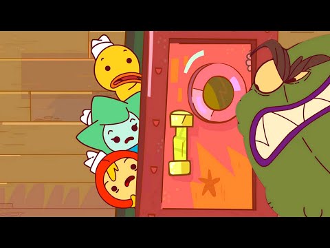 Видео: МОНСТРЫ 👹 Все страшно веселые серии! - Капитан Кракен - Сборник мультиков