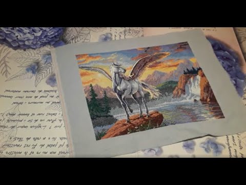 Видео: Готовая работа "Пегас, Классик дизайн"