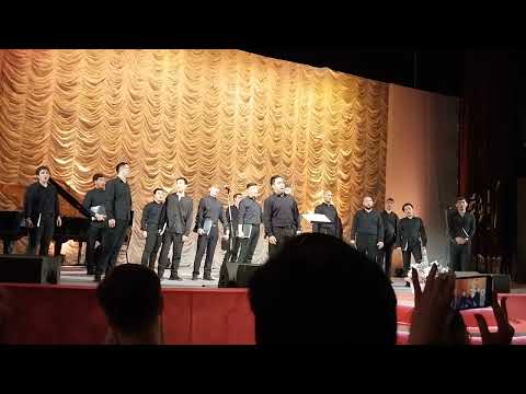 Видео: Казахстан. Мужской хор Княжичи. аплодировали стоя.