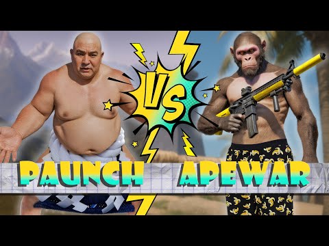 Видео: 🤼 Ты куда меня привел? / Paunch 💪 / Apewar 🐒