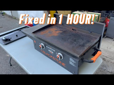 Видео: Как приправить сковороду Blackstone за 1 час! (быстрый трюк с приправой)