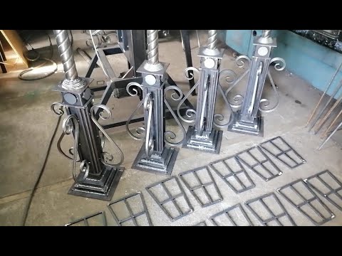 Видео: Фонарь на улицу, садовый кованый фонарь.