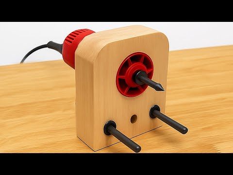 Видео: Этот самодельный инструмент для деревообработки принес 50-летнему плотнику миллионы в первый же ден