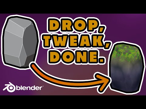 Видео: Пошаговое руководство Ucupaint по процедурным стилизованным материалам в Blender