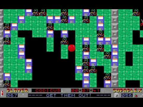 Видео: Supaplex - Get them out! - Level 67 Прохождение игры Supaplex (original)