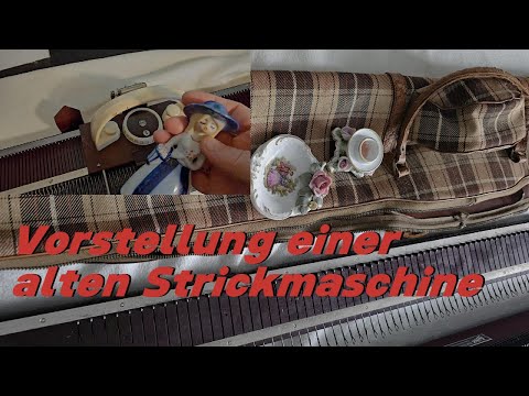 Видео: Моя вязальная машина Knittax - помощница  для вязаных проектов -такое руками не свяжешь. Bинтаж.