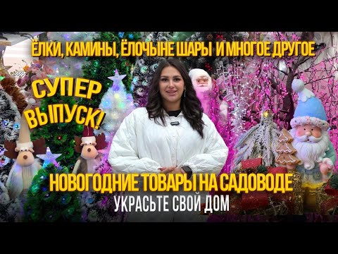 Видео: ЁЛКИ, КАМИНЫ, ЁЛОЧНЫЕ ШАРЫ✨НОВОГОДНИЕ ТОВАРЫ НА РЫНКЕ САДОВОД