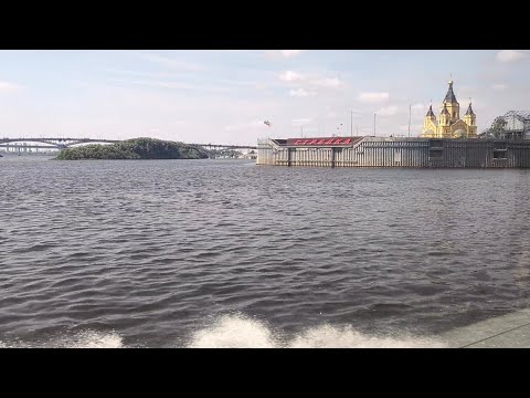 Видео: Метеор 120Р. Междугородний старт. Виды из окна глазами пассажира.