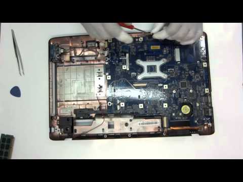 Видео: Профессиональная разборка ноутбука Acer Aspire 5737z , чистка системы охлаждения Repair