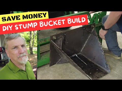 Видео: Сборка ковша из пня: сэкономьте немного денег