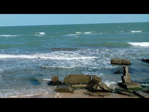 Видео: Поселок Насосный пешие прогулки с мамой в парке вид на каспийское море сентябрь 2021