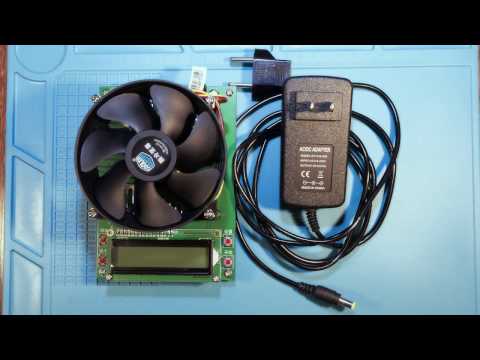 Видео: Электронная нагрузка постоянного тока 150 Вт, 0-10 А, 0,5-60 В