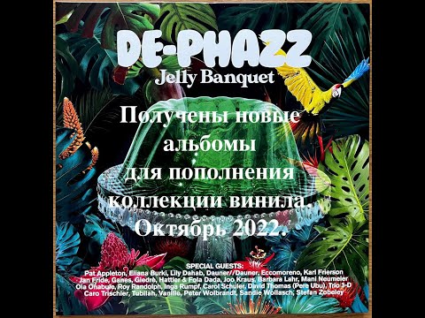 Видео: Получены новые альбомы для пополнения коллекции винила. Октябрь  2022. De-Phazz  и  Nighthawks.