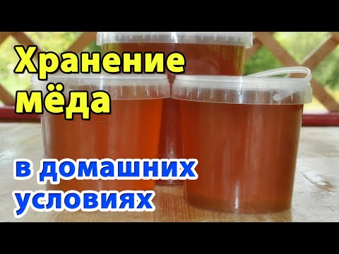 Видео: Как хранить мёд. Хранение мёда в домашних условиях