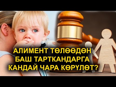 Видео: АЛИМЕНТ ТӨЛӨӨДӨН КАЧКАНДАРГА ЖАЗА КҮЧӨТҮЛӨБҮ?