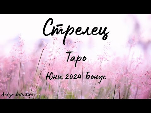 Видео: Стрелец ♐ Таро 🌻Докоснати!  Юни Бонус'24