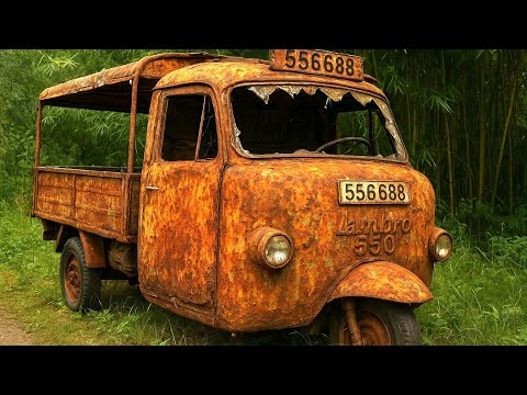 Видео: Спасение Lambro 550 1960-х годов, стоимостью 35 слитков золота — автомобиль, когда-то принадлежавши