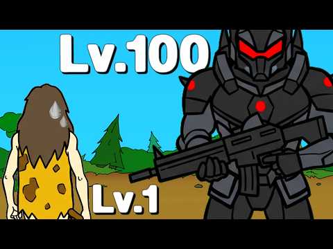 Видео: Можно ли пройти самый сложный режим Age of War, не развиваясь?