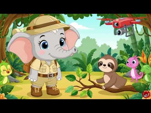 Видео: Russian| Приключения Нону в Джунглях в Поисках Сокровищ | Nonu’s Jungle Treasure Hunt Adventure