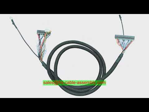 Видео: Завод по сборке кабелей Заказной микро коаксиальный кабель I-PEX 20498-R50E-30 20498-R50E-31 20498-R