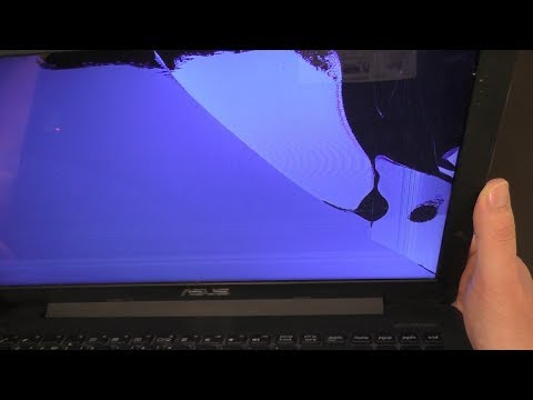 Видео: Ремонт замена экрана ноутбука Asus X554L.