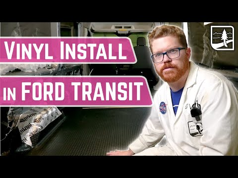Видео: Установка винила в фургон Ford Transit