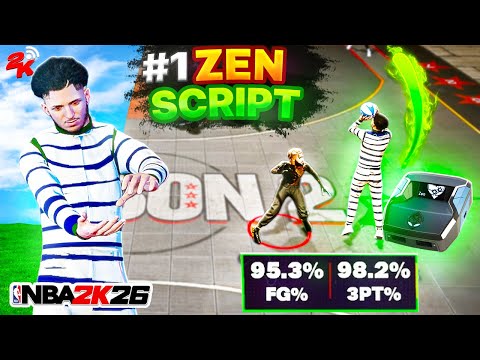 Видео: TikTokTheater №1 (Зеннер) вёл прямую трансляцию с моей стрельбой в NBA 2K26… Он забивает 98% трёх...