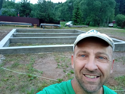 Видео: 200 квадратов счастья: день 12-14...фундамент...