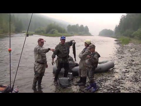 Видео: 15 Рыбалка Ловля Крупных Тайменей Хариусов Ленков в тайге Сибири Серия 9 Выживание  Охота Таежный