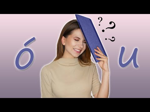 Видео: Ó чи U❓ Вчимо польський правопис! 🧐 частина 1 - ó (o kreskowane)