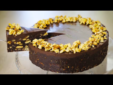 Видео: БЕЗ ВЫПЕЧКИ !!! ШОКОЛАДНЫЙ ТОРТ  за 10 МИНУТ !!!  Все смешать и в ХОЛОДИЛЬНИК / Торт без выпечки