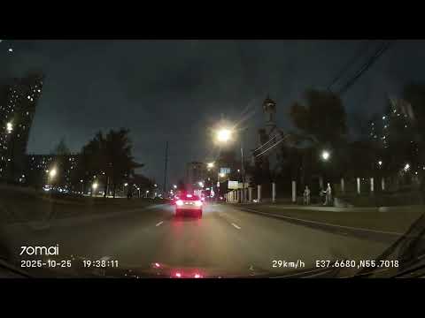 Видео: Driving in Moscow city: Нагатинский Затон - Текстильщики 25/10/2025 (timelapse 4x)