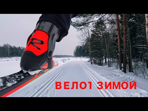 Видео: ВЕЛО1 зимой на лыжах. Почему стоит кататься по маршруту от Яхромы до Ударной.