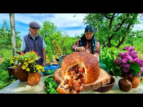 Видео: Традиционный Шах-Плов от Бабушки в Азербайджанской деревне😋