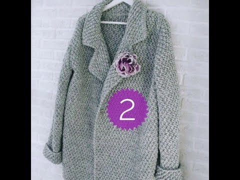 Видео: вязаный кардиган крючком ,вязаное пальто крючком на любой размер для начинающих