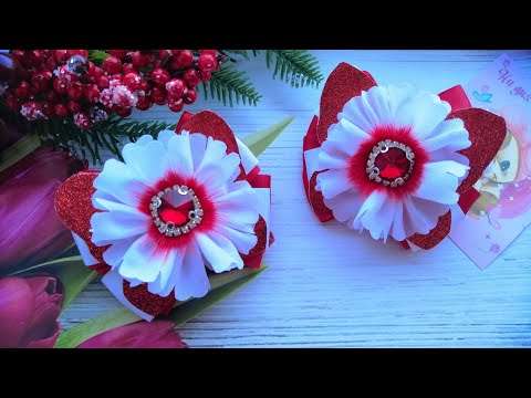 Видео: Их ПОКУПАЮТ в первую очередь/Смотрите и делайте Бантики для принцесс / laços de fita