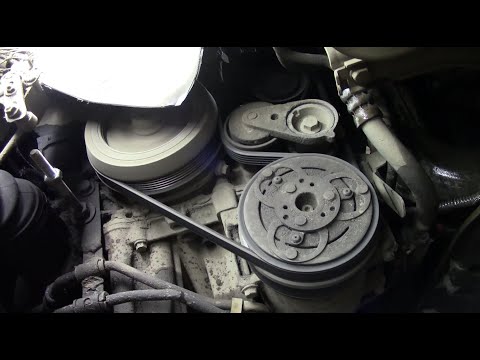 Видео: Замена подшипника компрессора кондиционера на Volvo