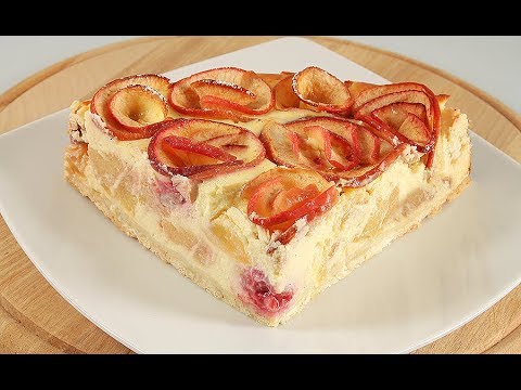 Видео: 🍎Яблочный Пирог/До Чего Же Вкусный/Порадуйте Близких Нежностью