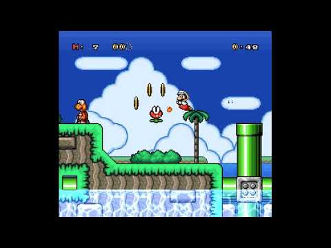 Видео: Mario Game (V1.0) (2011,2018) | Прохождение | SMW Romhack