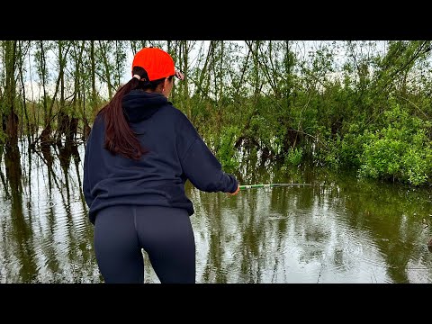 Видео: Ми ледве сюди дібралися, щоб зловити дикого карася. Риболовля на річці з маховою вудкою