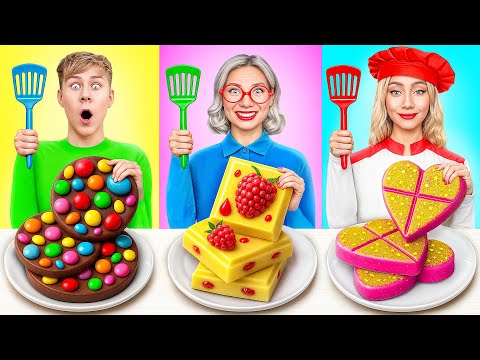 Видео: Кулинарный Челлендж: Я против Бабушки | Смешные Cитуации от Super Hyper DO