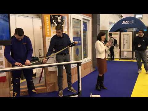 Видео: "Теплый" монтаж входных дверей "Hormann" мастер класс