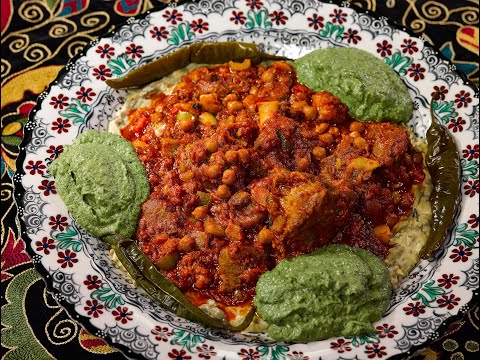Видео: Мясо по-султански, по османски | Хункар Бегенди, Турция | рецепт Сталик Ханкишиев, НТВ, Дачный Ответ