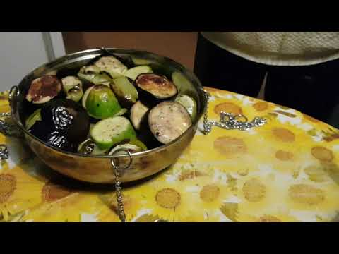 Видео: Овощи в тандыре