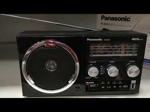 Видео: Panasonic 800u-радио с USB.
